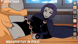 Raven's Tight Vag Gets Creampied (Hole House)