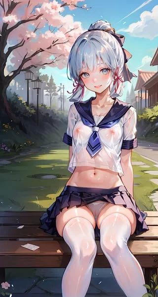 Warm and breezy morning (Ayaka) [Genshin Impact]
