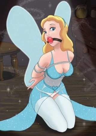 Bondaged Blue Fairy (Cabroon) [Pinocchio]