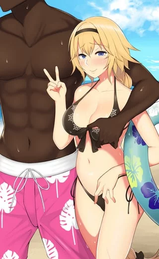 "Don't worry Master! This kind sir here said he will help me receive mana so don't worry just enjoy your day! Where are we going? Well we are going to a hotel and we will be together for a few days I need plenty of mana after all~!"