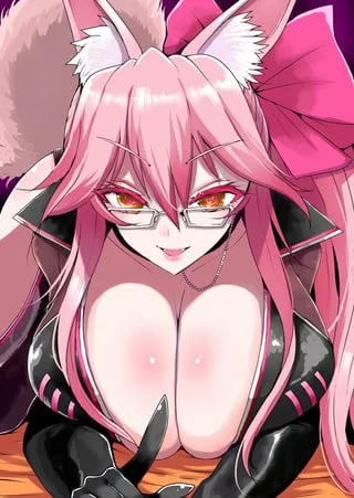 "Servant Assassin, Koyanskaya~ My master told me you needed help so he send me here to assist you for as long as it's needed so I'm fully at your service ~!"
