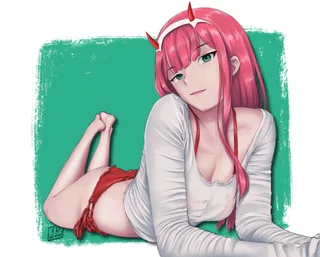 Zero Two in Bikini (VDArtwork)