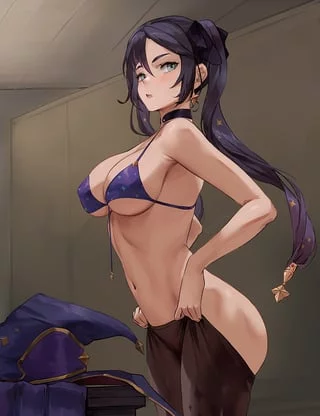 I love simping for (Mona). Teyvat has gifted us some of the most enjoyable pumpgoddesses in all of gaming~