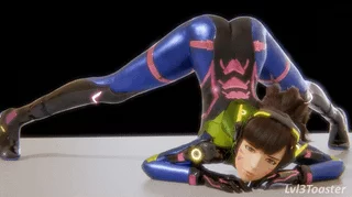 Dva’s jack o pose accident!