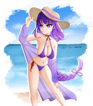 Raiden at the Beach