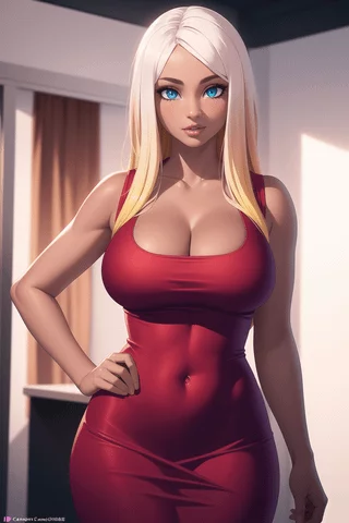Hey, you wanted to see me? (I want to look like her to twist your minds)