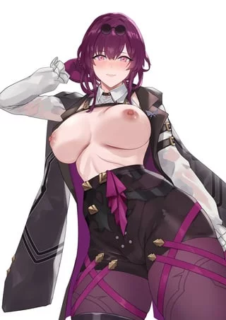 Confidently showing off