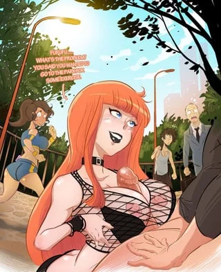 Goth girl will give anyone one of her “special massages”