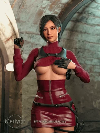 Ada - "Still want the key, Leon?" (Merlynn) [Resident Evil]