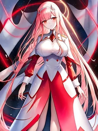 Zero two being cute