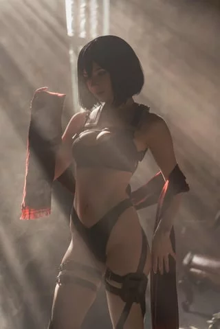 Mikasa [Attack on Titan] (michi_kyunn)