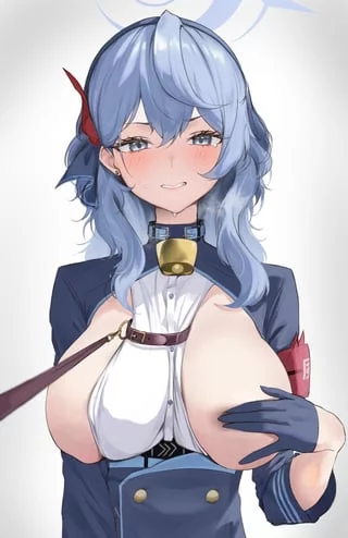 Leashed Ako [Blue Archive]