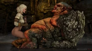 Ciri Loving Troll (WitcherRes) [The Witcher]