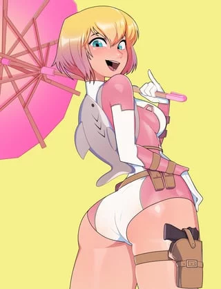 (Gwenpool) is so sexy and such a freak. She'll do anything you ask and use you if she wants.