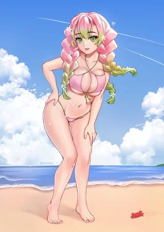 Mitsuri Kanroji: "Are you ready for my bikini Shower?"