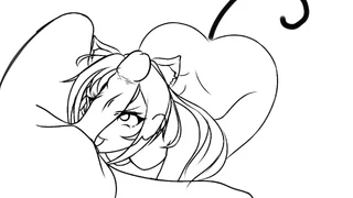 Kyaru sucking balls