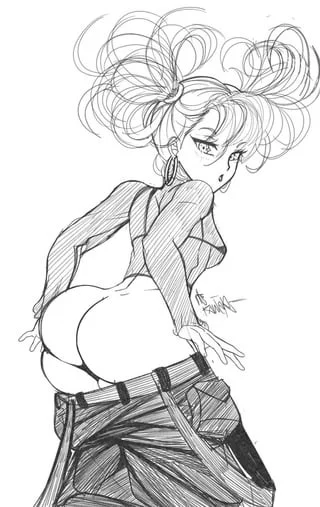 Sexy punk Tatsumaki [One Punch Man] (KaweR)