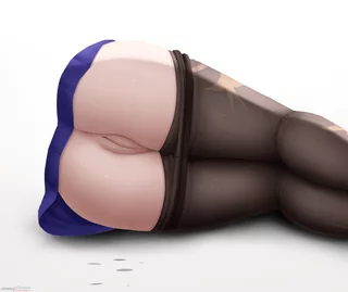 Keqing's defenceless ass