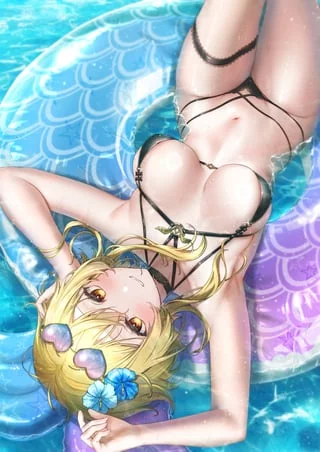 Lumine enjoying the summer
