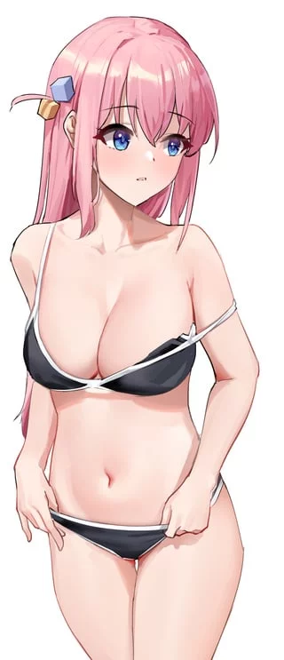 Bocchi In Her Bikini (Bocchi The Rock)