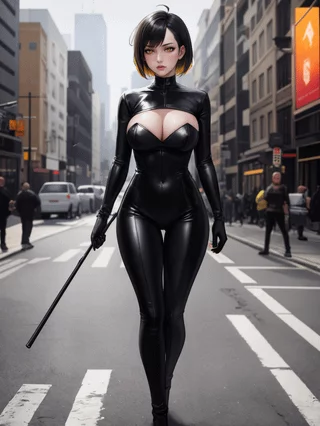 She is coming to whip your ass