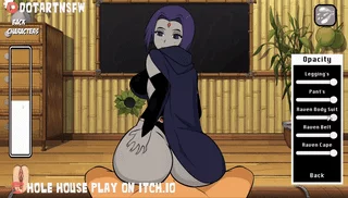 Raven Creampied While Riding (Hole House)