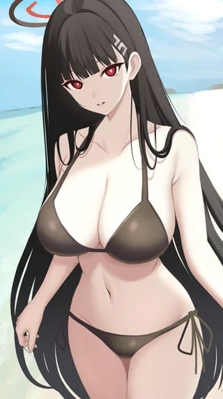 Rio in bikini [Blue Archive]