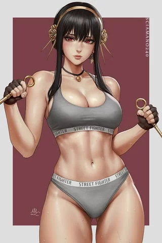 Street Fighter Yor (Sciamano240) [Spy x Family]