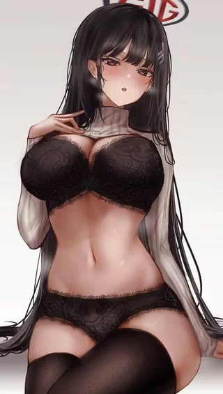 Rio in black [Blue Archive]