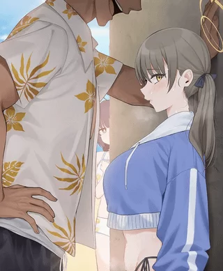 Moe facefucking [Blue Archive]
