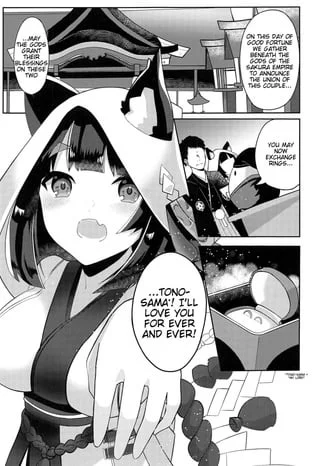 (C97) [Yamanekokan (Sanbatsui)] Yamashiro to Icha Love Kekkon Shoya