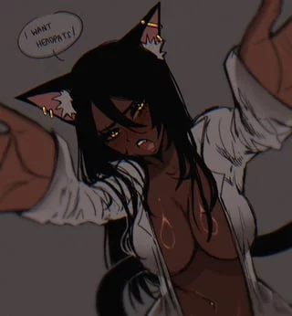 I wanna be your needy catgirl gf~ Give me headpats~