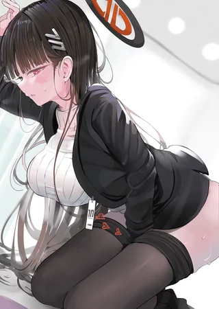 Rio can't hold it in (GSSM) [Blue Archive]