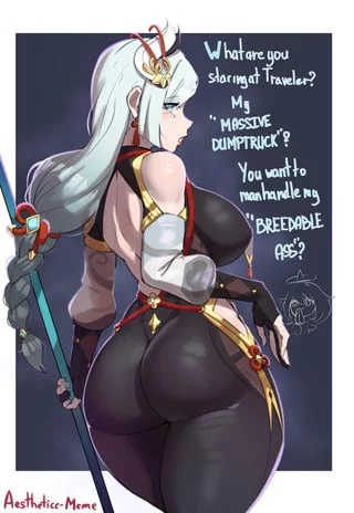 (Shenhe) The baddest Genshin mommy