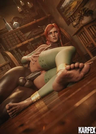Triss - "Perversion" (KARFEX) [The Witcher]