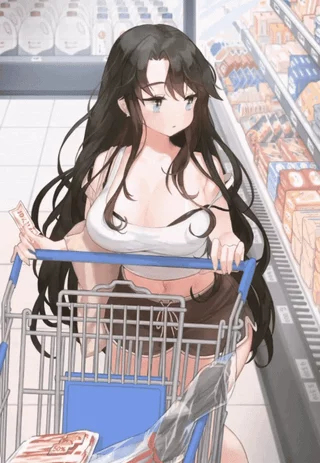 Accidentally flashing her big boob
