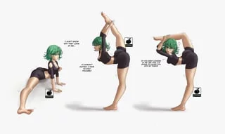 Tatsumaki threatens you with a good time if you keep staring [One-Punch Man] (Linkartoon)