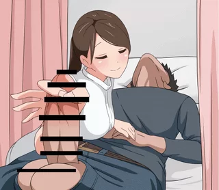 Nurse giving handjob