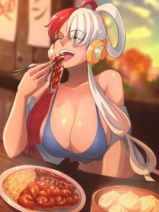 Uta makes me so horny (One Piece)