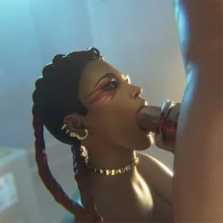 Beautiful Loba Blowjob (Wackation) [Apex Legends]