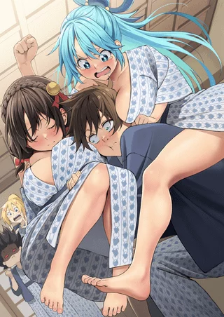 Bathhouse Fun [Konosuba]
