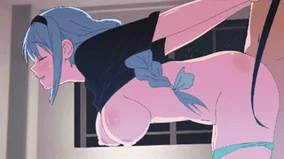 Pounded from behind