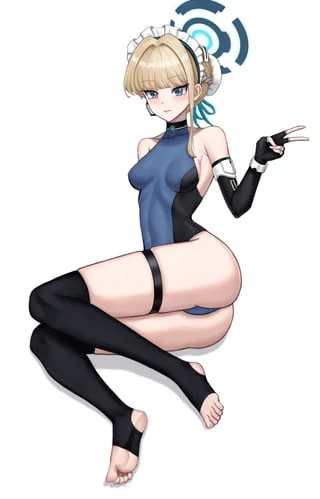 Toki with stirrups [Blue Archive]