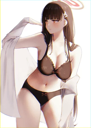 Rio in lingerie [Blue Archive]