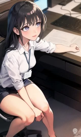 Cute Office Lady