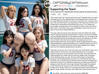 Supporting the Team! | [Bondage] [Slave] [Toiletplay]