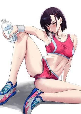 Sweaty Shizuka [Zom 100]