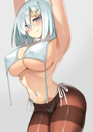 Hamakaze's Undone Bikini (SimpleCar) [KanColle]