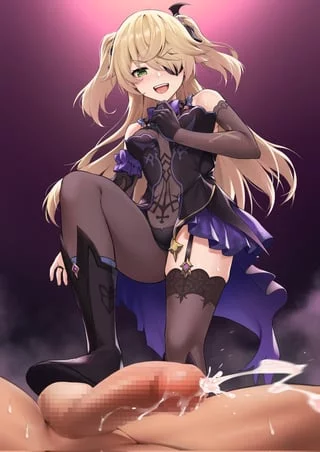 Fischl footjob [Genshin Impact]