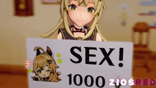 [Genshin Impact Kirara] Hentai Sex Part Time Job (ziosred + smixix)